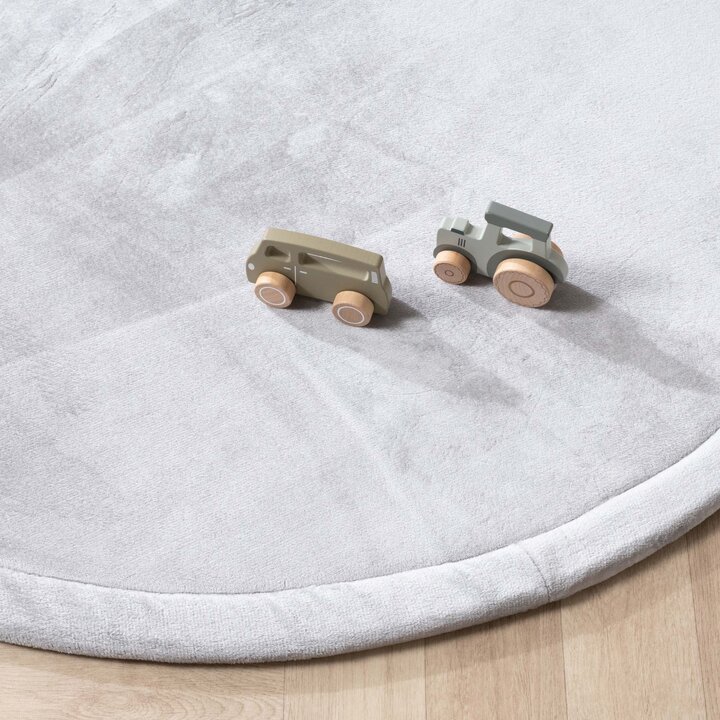 Mata do zabawy okrągła - Jip Szara