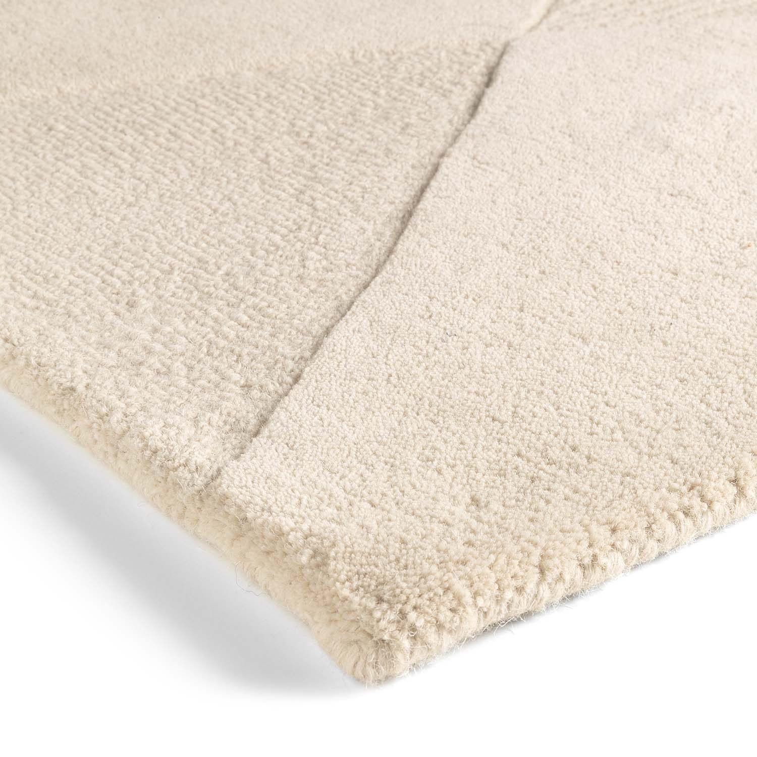 Modern wollen vloerkleed - Fusion Creme 110 - sfeer