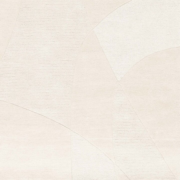 Modern wollen vloerkleed - Fusion Creme 110