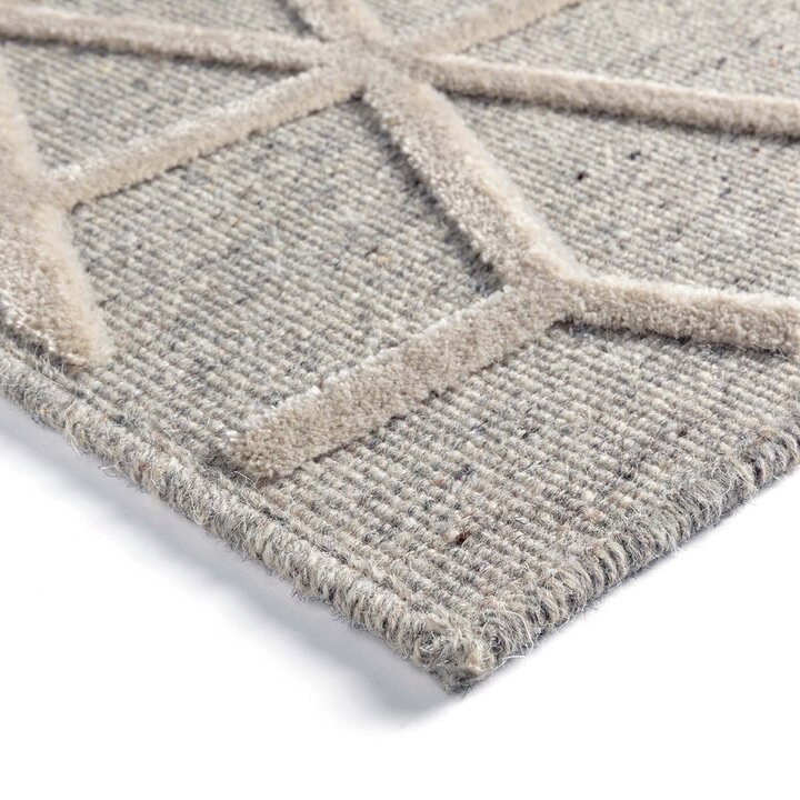 Viscose vloerkleed - Graphix 826 Beige/Creme