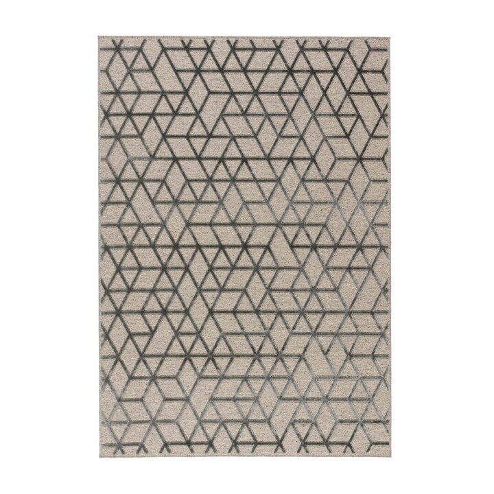 Viscose vloerkleed - Graphix 826 Beige/Grijs
