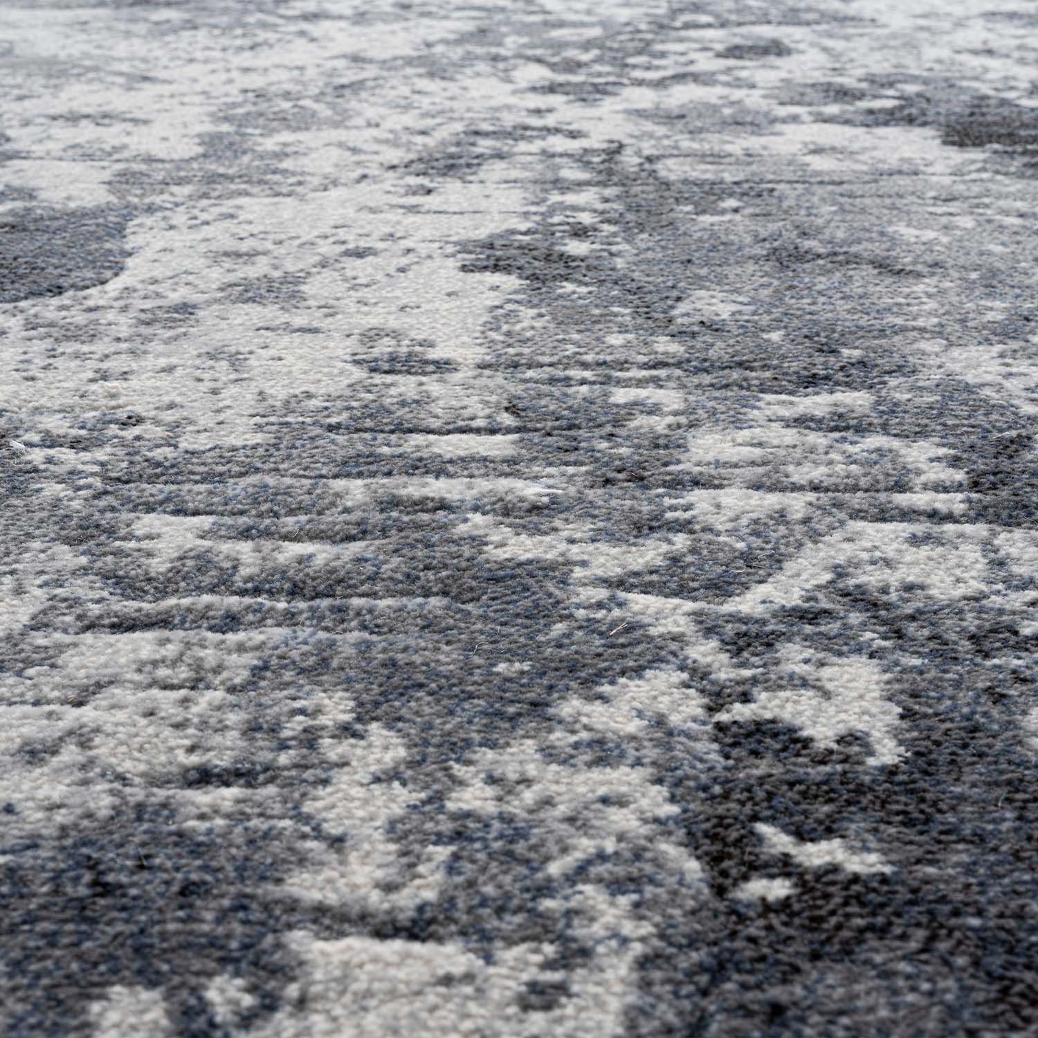 Modern vloerkleed - Ace Blauw 7656 - sfeer