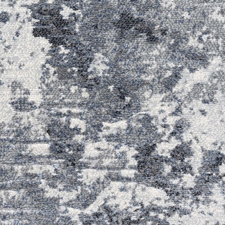 Modern vloerkleed - Ace Blauw 7656