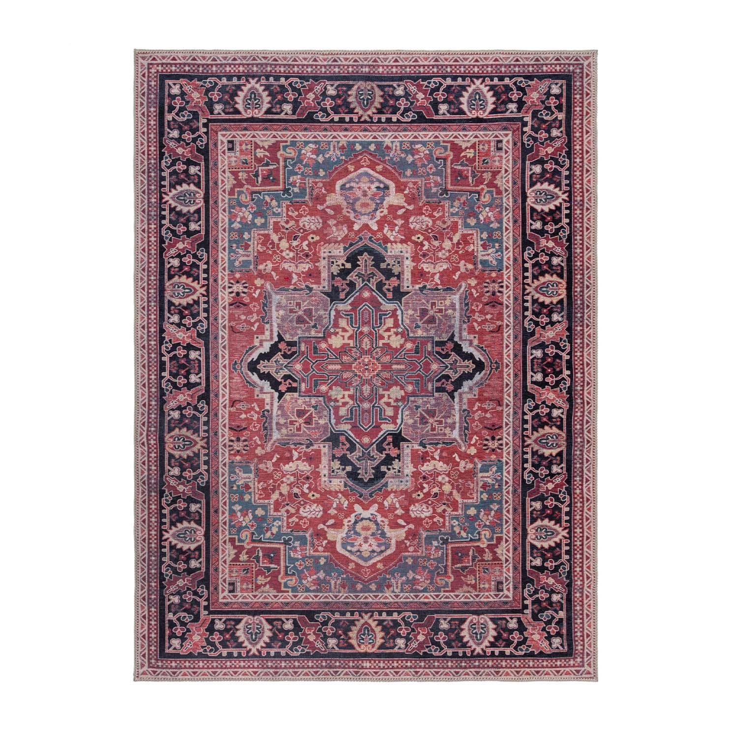 Wasbaar vloerkleed - Reido Traditional Rood - sfeer