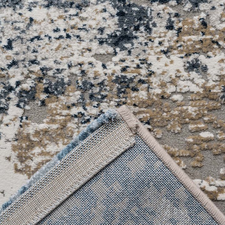 Modern vloerkleed - Carlton Blauw 7777