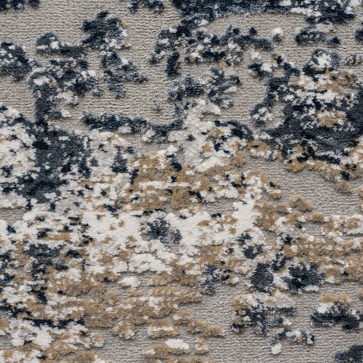 Modern vloerkleed - Carlton Blauw 7777