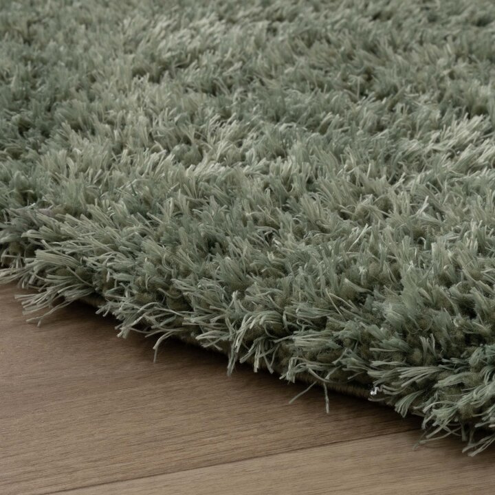 Dywan okrągły Shaggy - Blaze Zielony