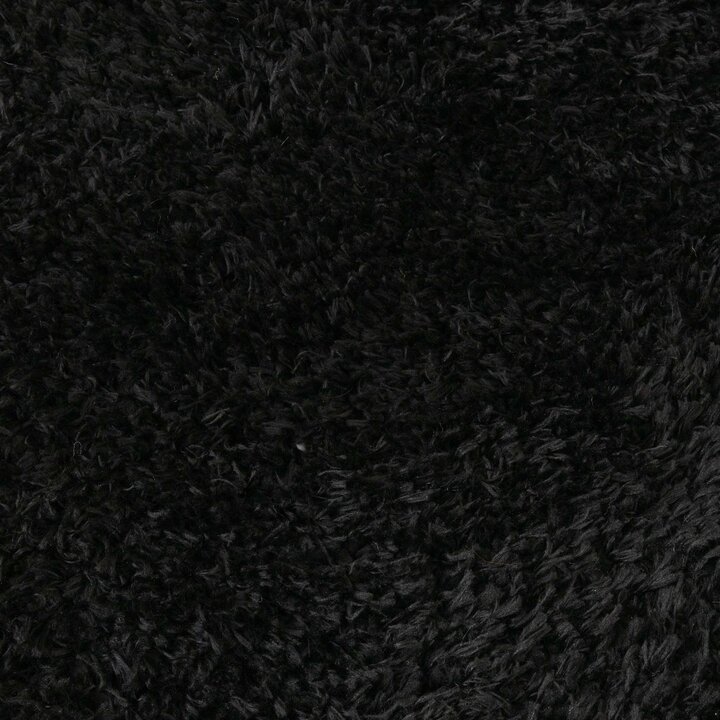 Dywan okrągły Shaggy - Blaze Czarny