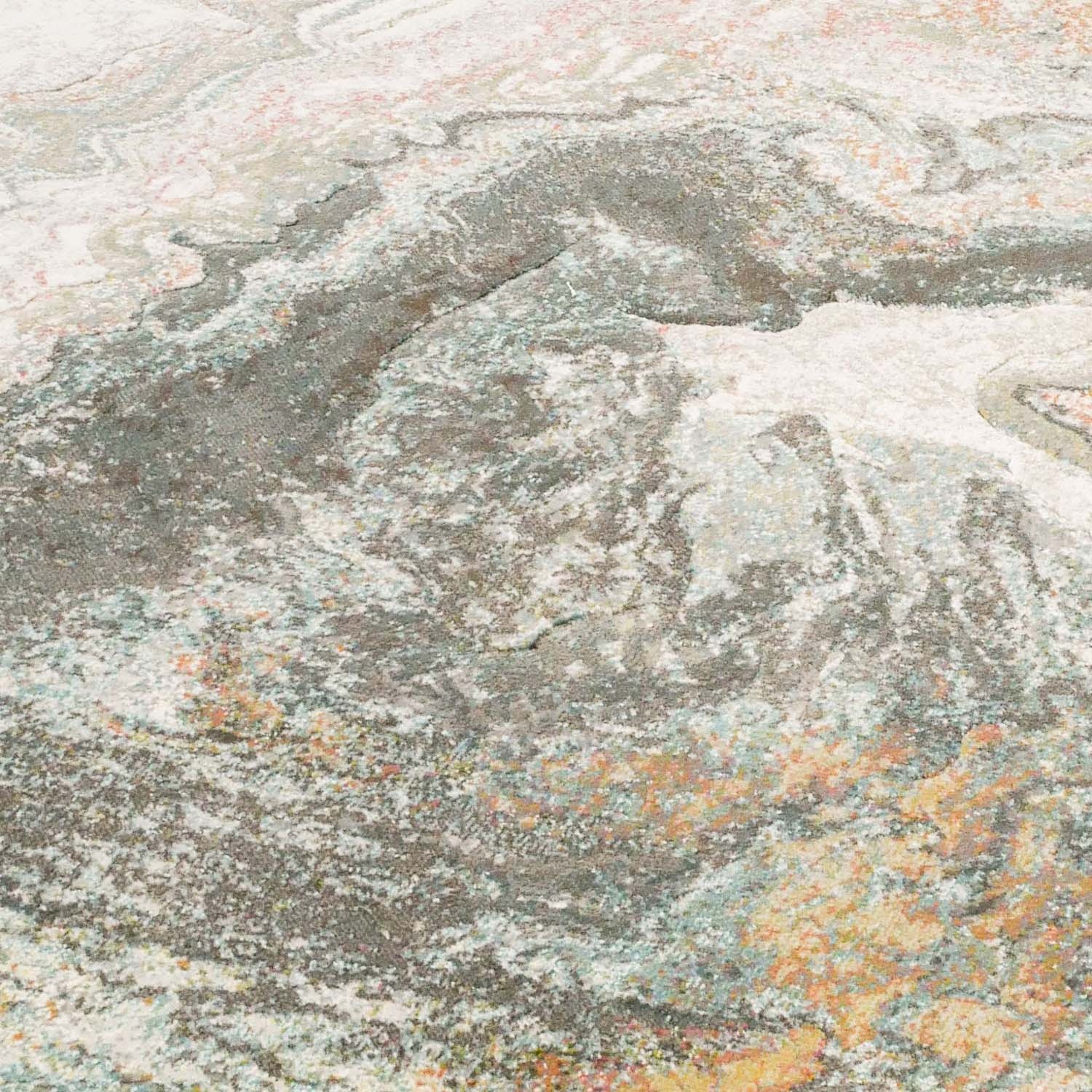 Ovaal modern vloerkleed - Aspen Groen 7270 - sfeer