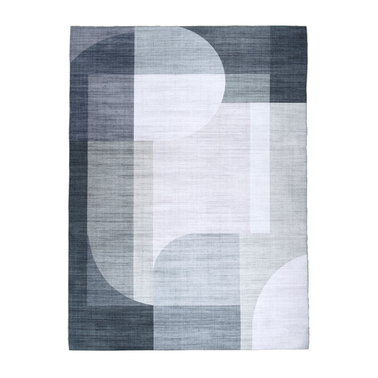 Abstract buitenkleed - Groovy Shapes Groen - sfeer