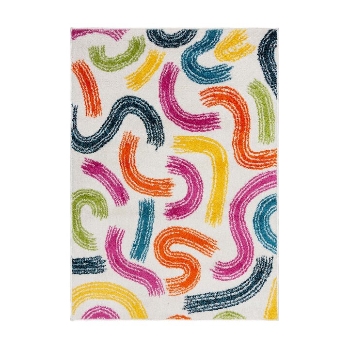 Kleurrijk kindervloerkleed - Radiso Doodle Multicolor