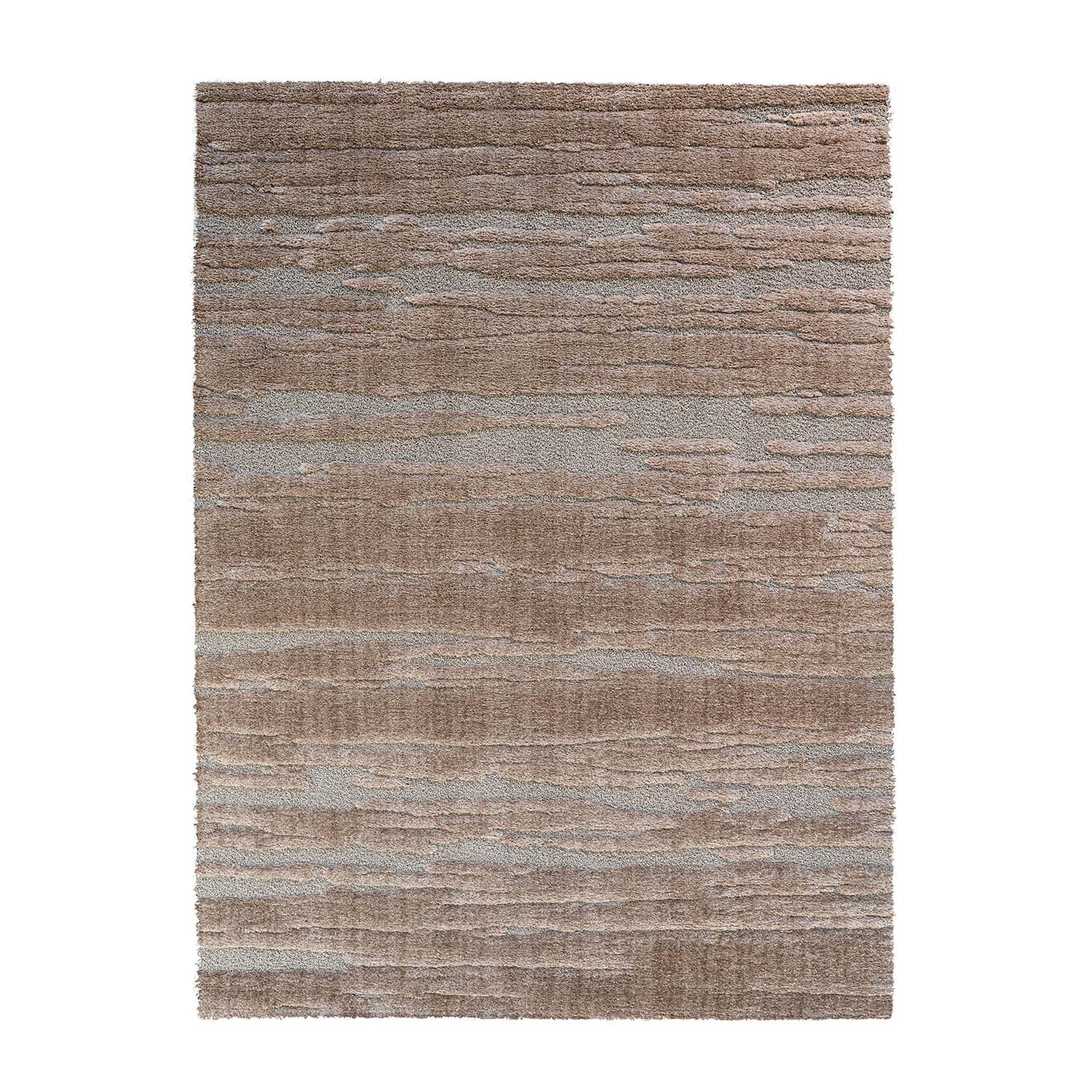 Modern vloerkleed - Lewis Bruin 7222 - sfeer