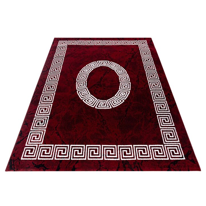 Modern vloerkleed - Plus Rood 8009