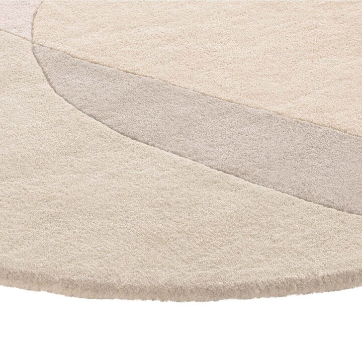 Organisch vloerkleed - Shades Wit/Creme 100