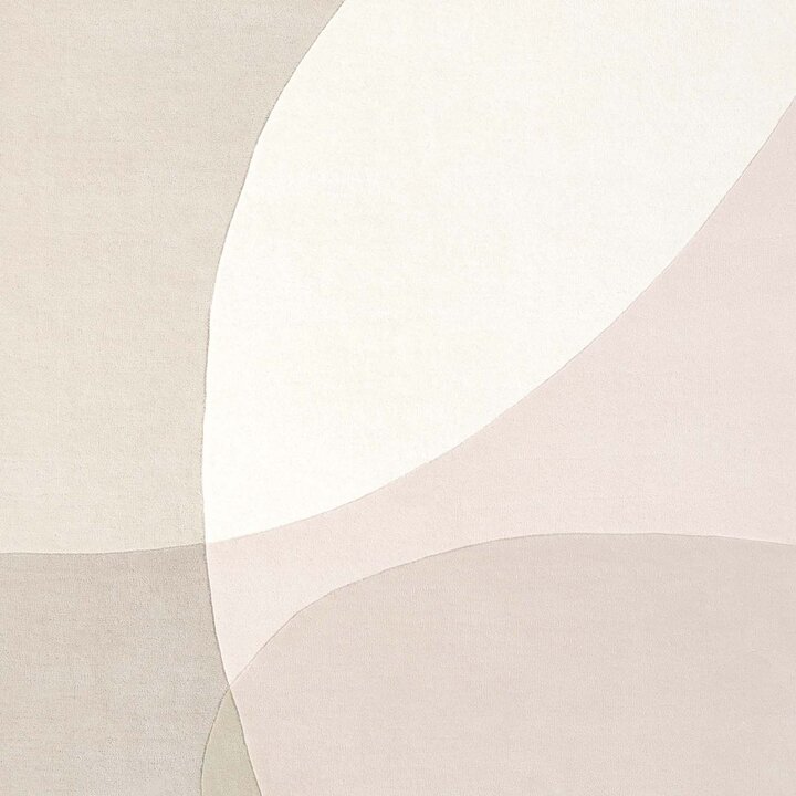 Organisch vloerkleed - Shades Wit/Creme 100