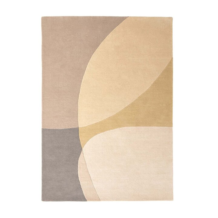 Wollen vloerkleed - Shades Creme/Beige 020