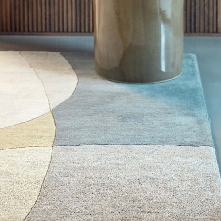 Wollen vloerkleed - Shades Creme/Beige 020