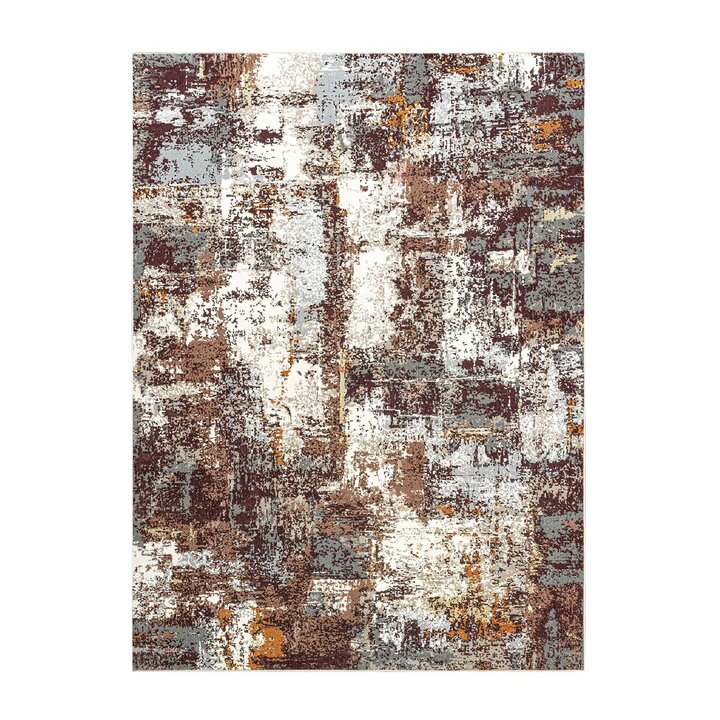 Abstract vloerkleed - Morris Rood 7161