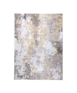 Modern vloerkleed - Sarge Taupe/Geel 