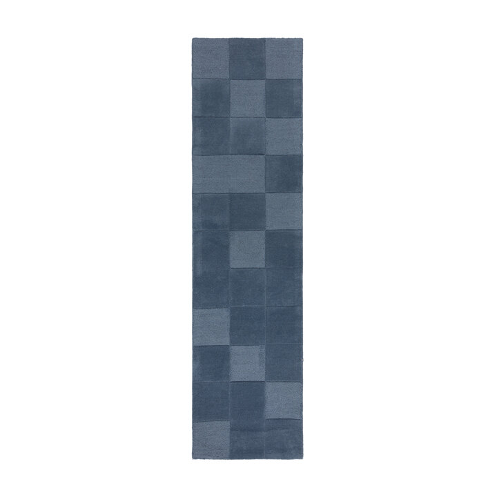 Luxe loper - Xeano checkerboard Blauw