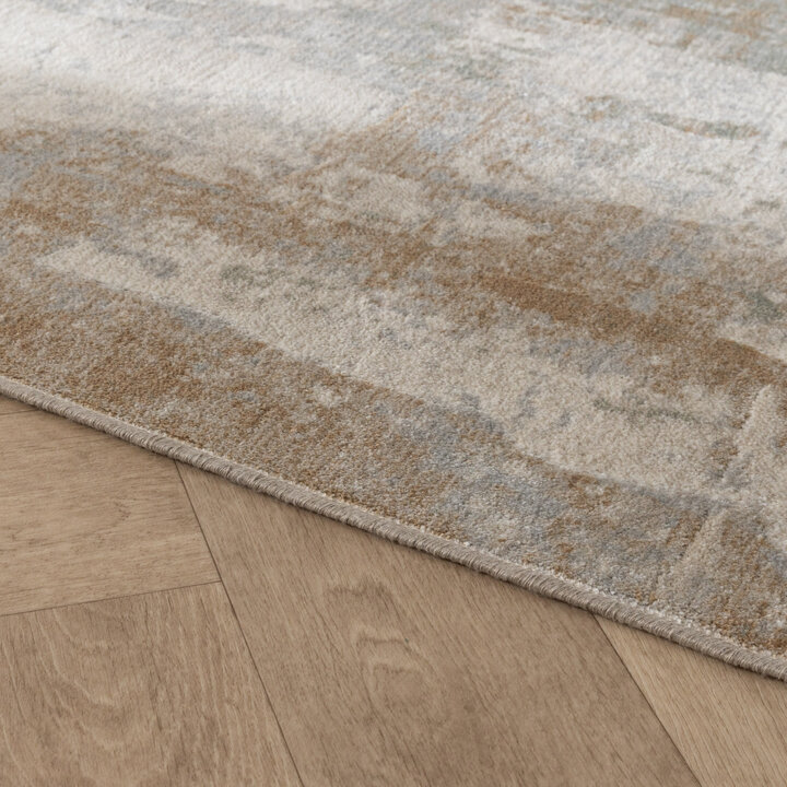 Luxe vloerkleed - Marnix Grunge Creme/Taupe  