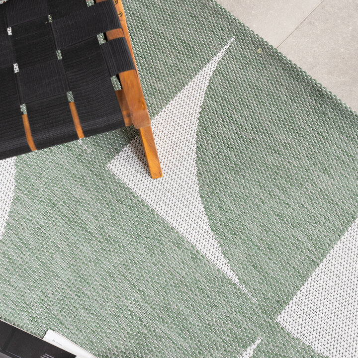 Buitenkleed - Summer Shapes Groen