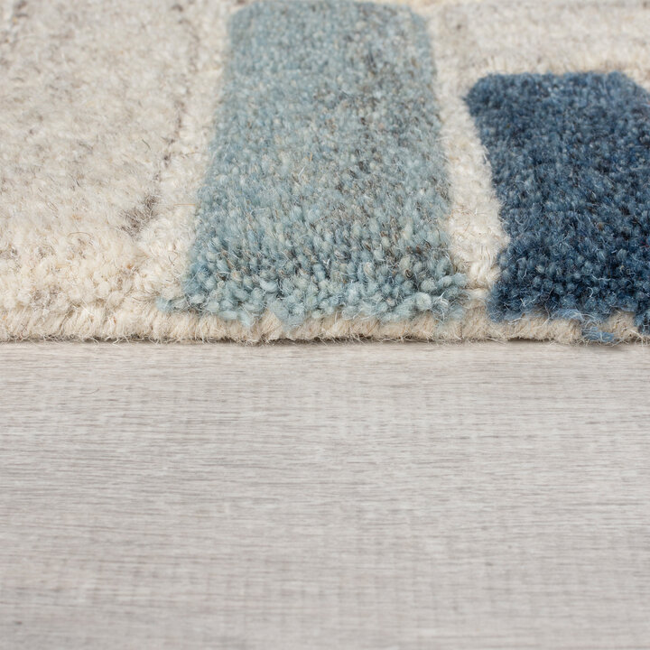 Wollen vloerkleed - Rusho Multicolor 