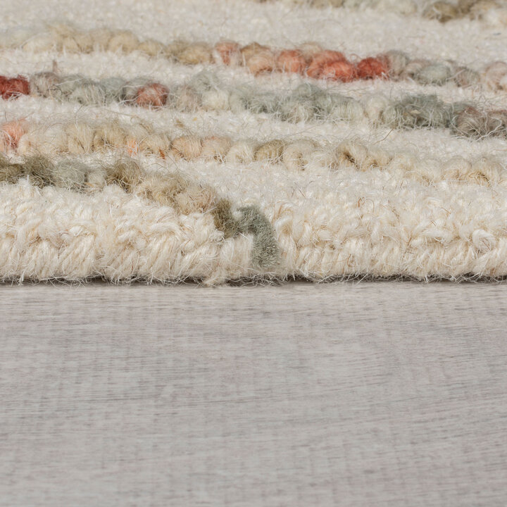 Abstract vloerkleed - Maceo Swirl Creme/Multi