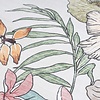 Rond buitenkleed bloemen - Poppy Creme - thumbnail 3