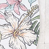 Rond buitenkleed bloemen - Poppy Creme - thumbnail 4