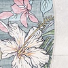 Rond buitenkleed bloemen - Poppy Olijfgroen - thumbnail 4