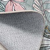 Rond buitenkleed bloemen - Poppy Olijfgroen - thumbnail 6