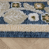 Binnen- & buitenvloerkleed - Bloom Oriental Blauw - thumbnail 5