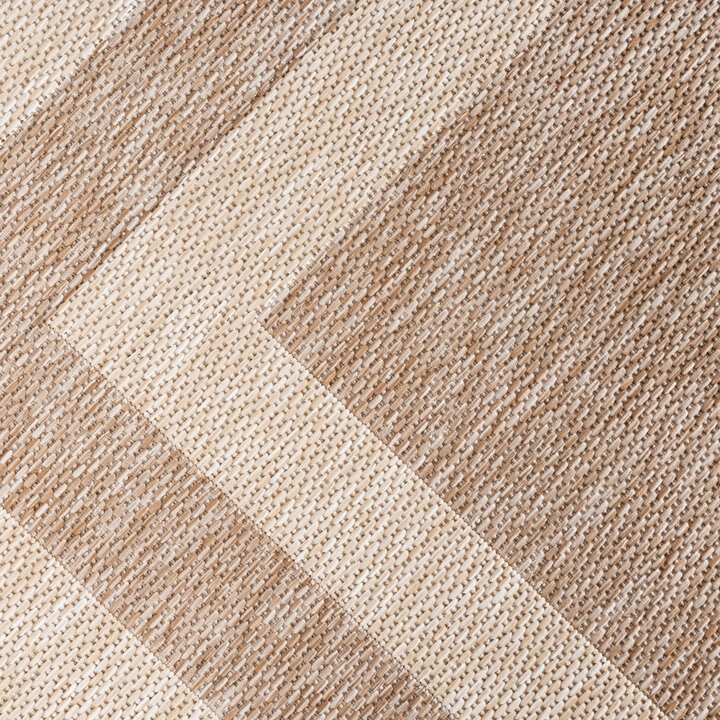 In- & Outdoor vloerkleed - Sierra Frame Beige/Creme