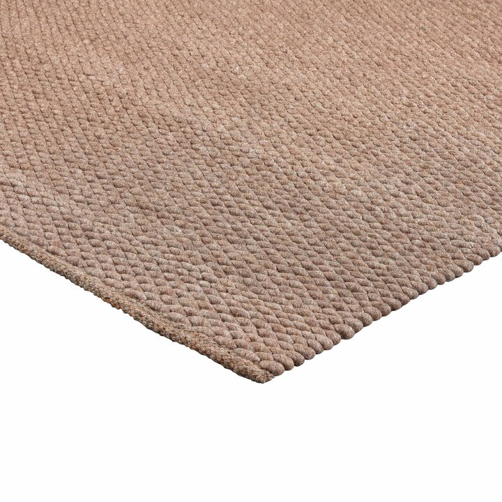 Handgeweven vloerkleed - Donna Bruin 650