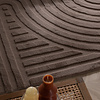 Organisch vloerkleed - Flowy Wavy Taupe - thumbnail 2
