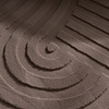 Organisch vloerkleed - Flowy Wavy Taupe - thumbnail 3