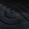 Organisch vloerkleed - Flowy Wavy Antraciet - thumbnail 3