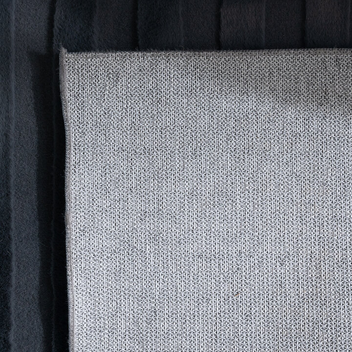 Organisch vloerkleed - Flowy Wavy Antraciet