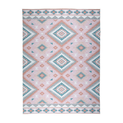 Bohemian Buitenkleed Vedra Aztec Roze 