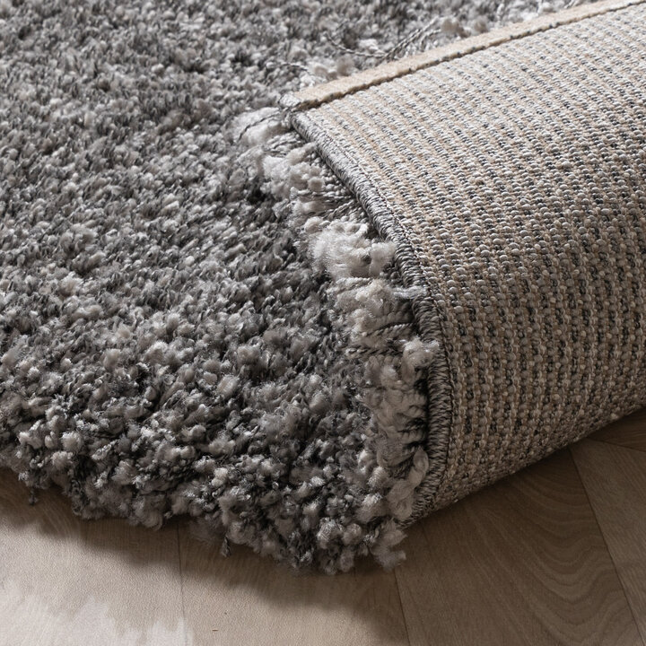 Luxe hoogpolig vloerkleed - Yves Grijs