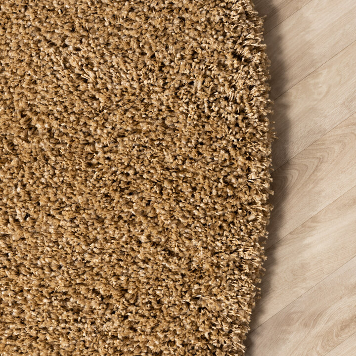 Rond hoogpolig vloerkleed - Yves Goud