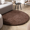Rond hoogpolig vloerkleed - Yves Bruin - thumbnail