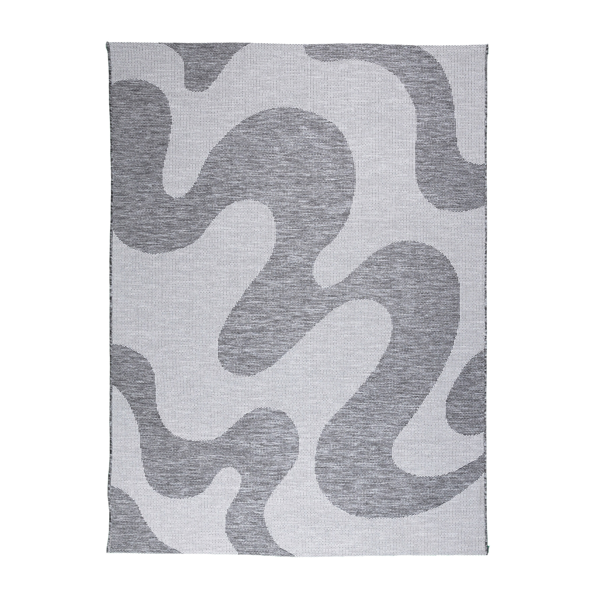 Buitenkleed - Summer Swirl Grijs - sfeer