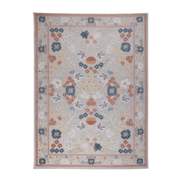 Binnen- & buitenvloerkleed - Bloom Oriental Multicolor