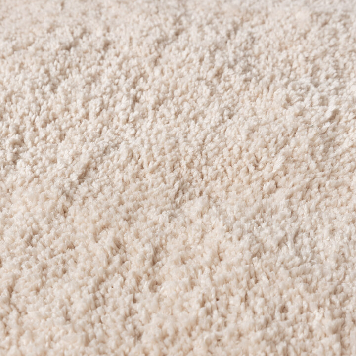 Wasbaar hoogpolig vloerkleed - Ziggy Creme