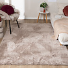 Wasbaar hoogpolig vloerkleed - Ziggy Beige - thumbnail