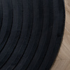 Organisch vloerkleed - Flowy Arch Antraciet - thumbnail 4