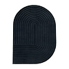 Organisch vloerkleed - Flowy Arch Antraciet - thumbnail 1