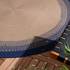 Rond binnen- & buitenkleed - Florence Blauw - thumbnail 2